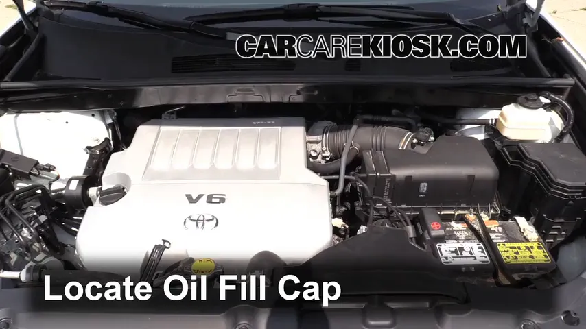 2012 Toyota Highlander 3.5L V6 Oil